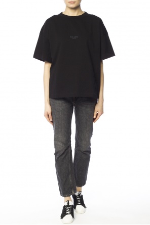 Oversize t-shirt with logo, zdjęcie 2 Oversize t-shirt with logo od Acne